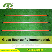 Wholesale Golf Fiberglass practice stick/ price of golf stick/golf alignment stick